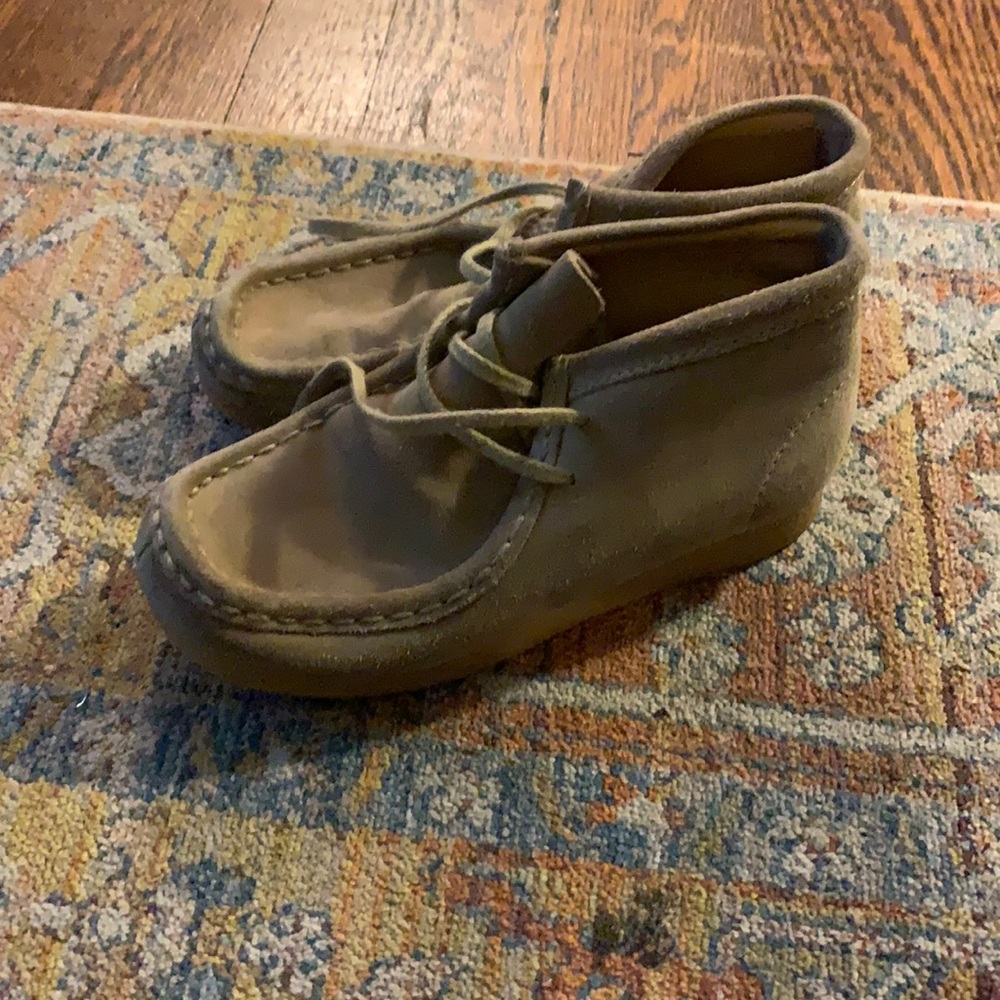 Clarks suede